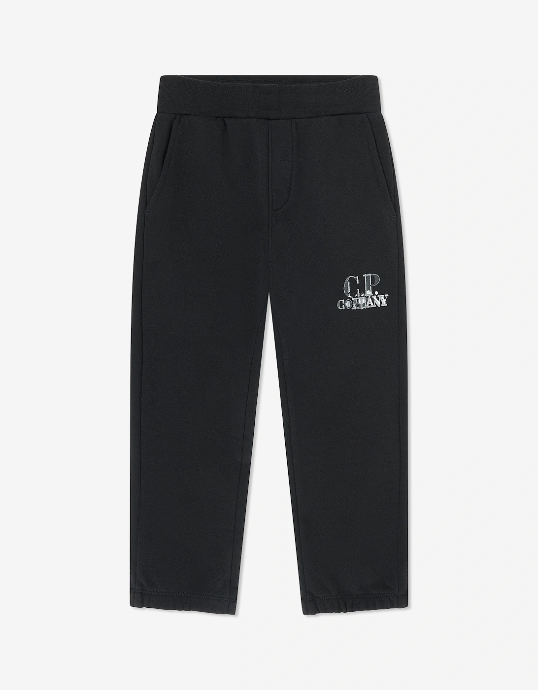 C.P. Company Boys Logo Tracksuit in Black