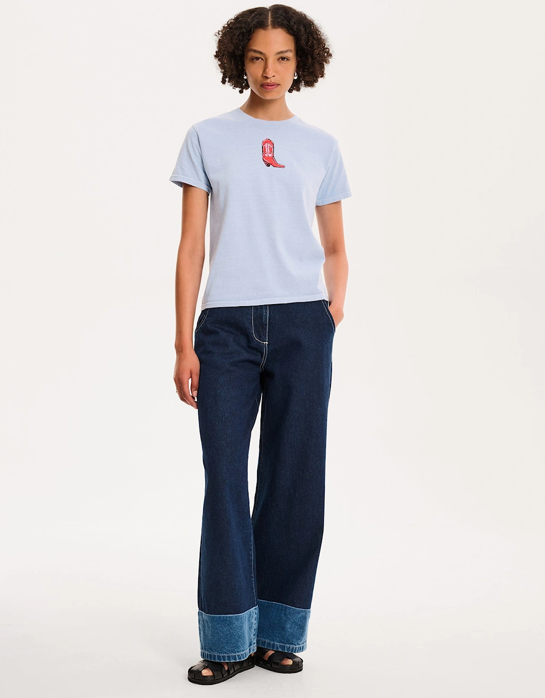 Omnes Women's Boot Baby T-shirt - Size: S