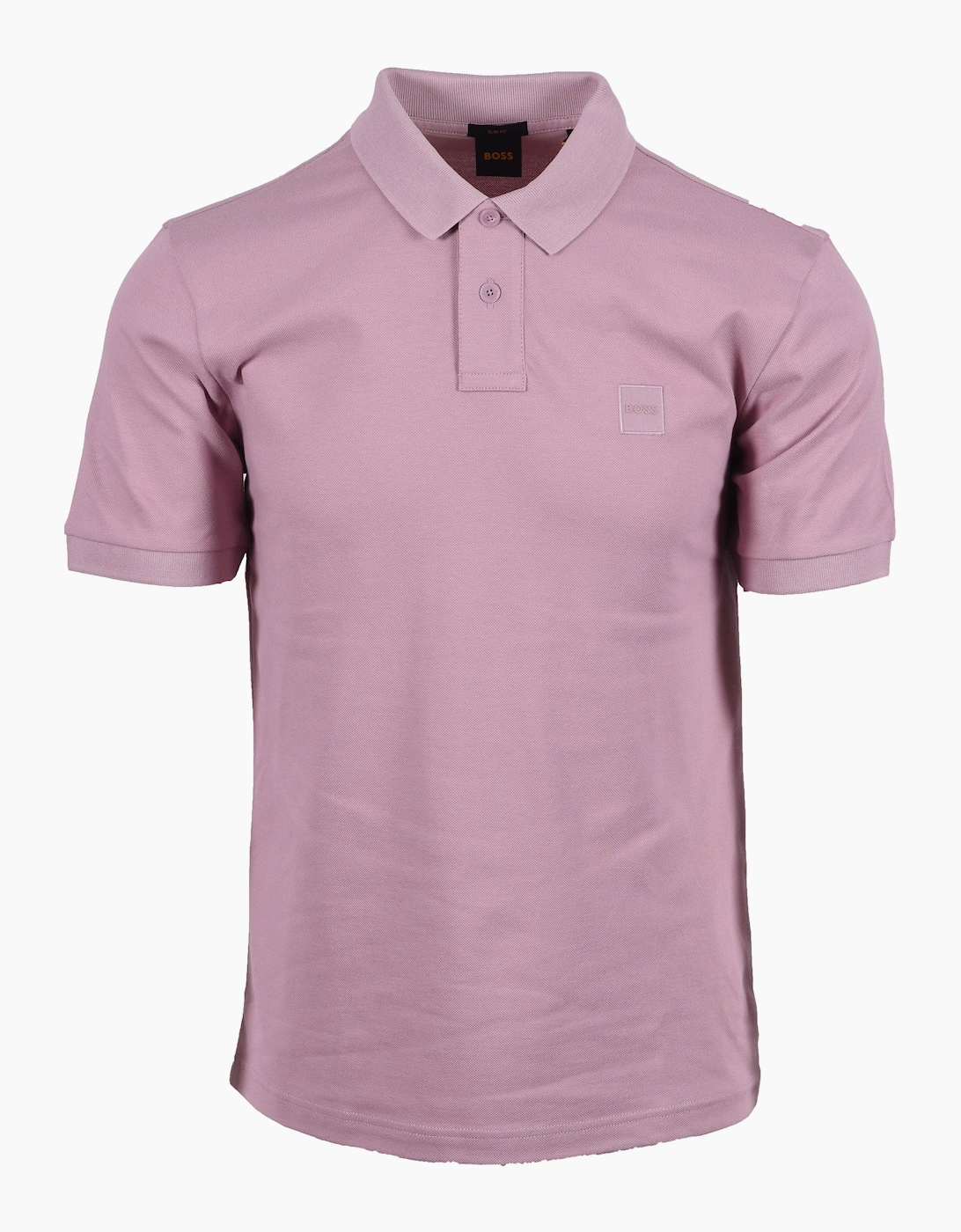 Hugo Boss Men's Boss Orange Passenger Polo Pastel Purple - Size, 44