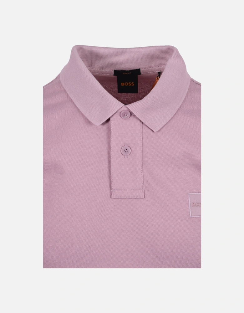 Boss Orange PASSENGER POLO PASTEL PURPLE