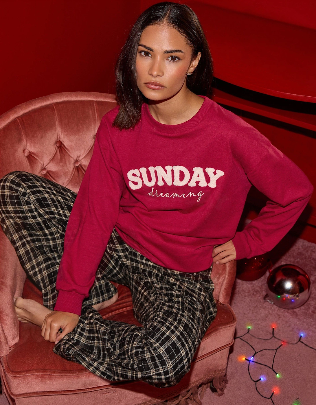 Petite 'Sunday Dreaming' Lounge Top, 2 of 1