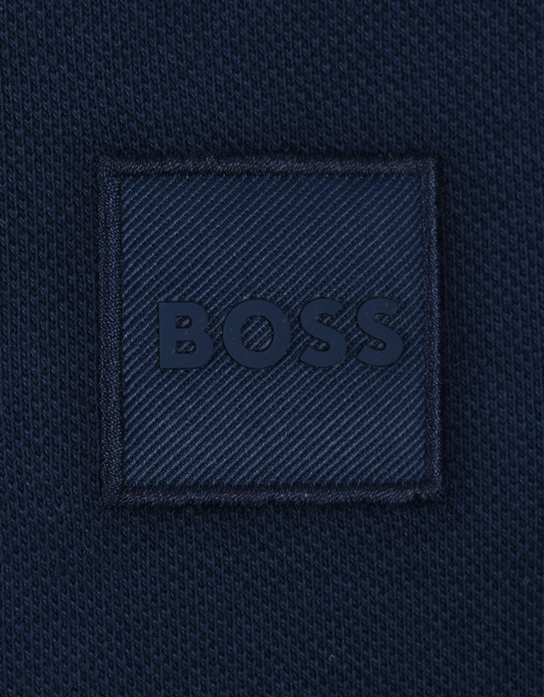 Boss Orange PASSERZIP POLO OPEN BLUE