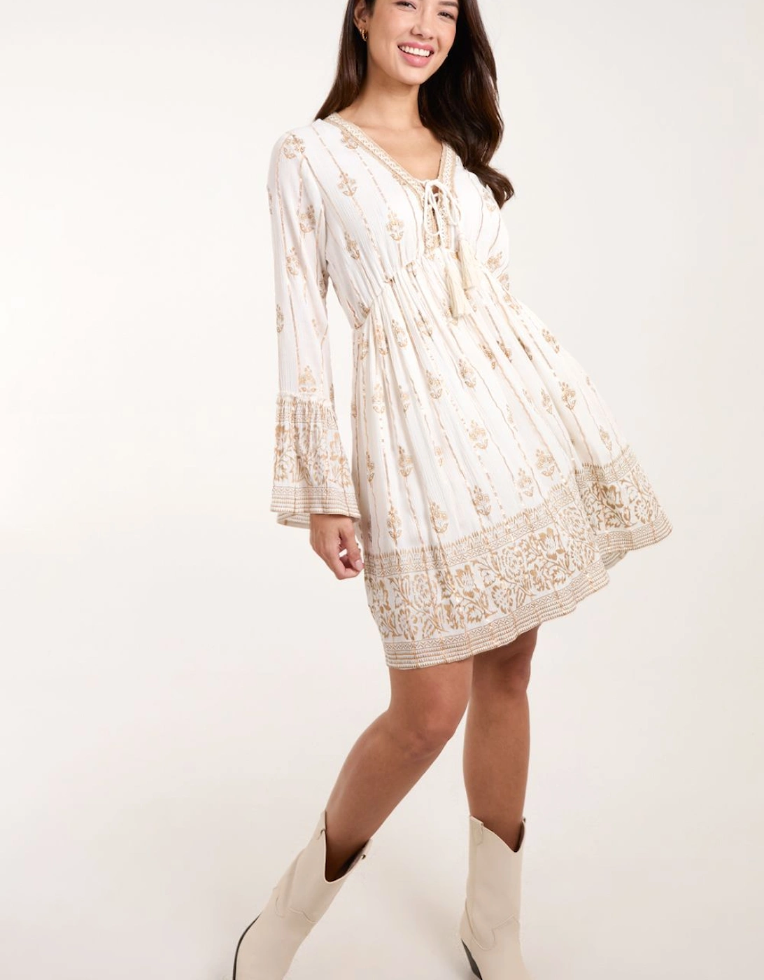 Lace-Up Dress, 2 of 1