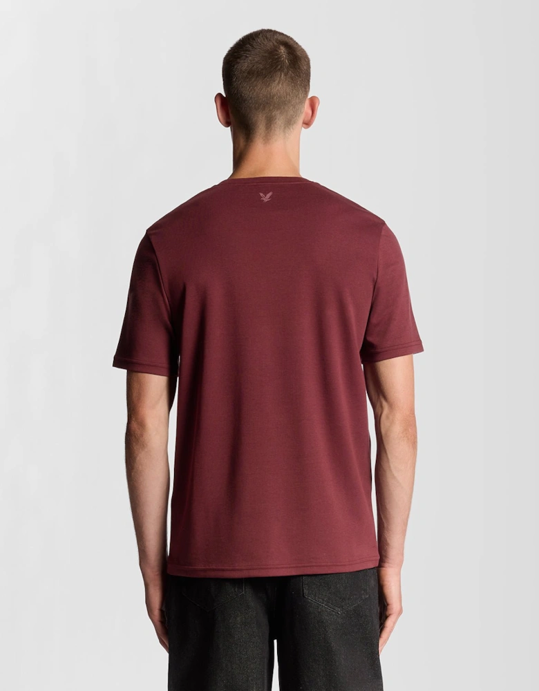 Text Logo Interlock T-Shirt