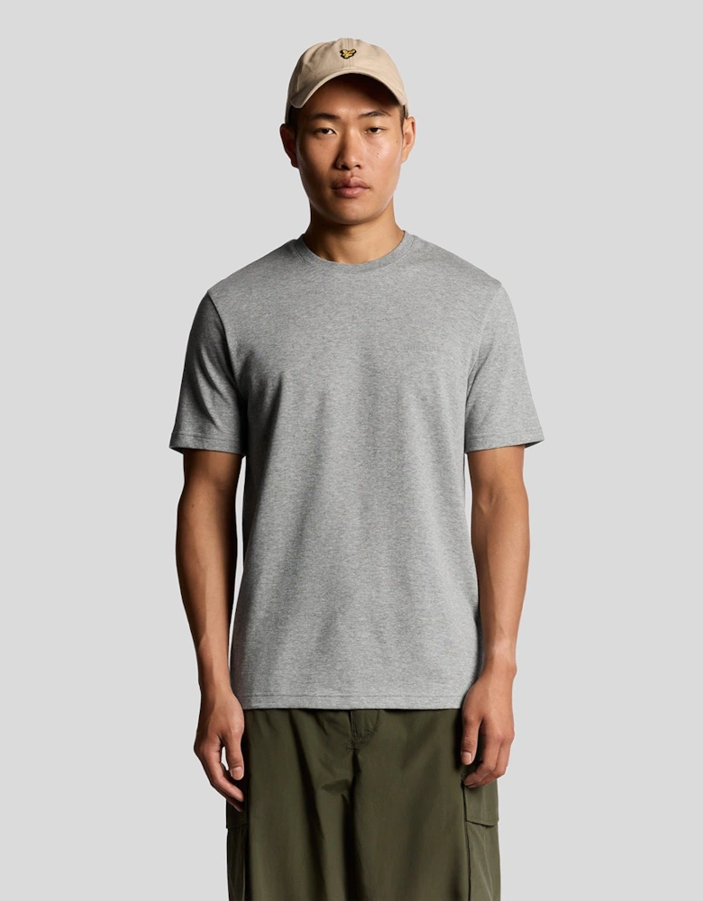 Text Logo Interlock T-Shirt