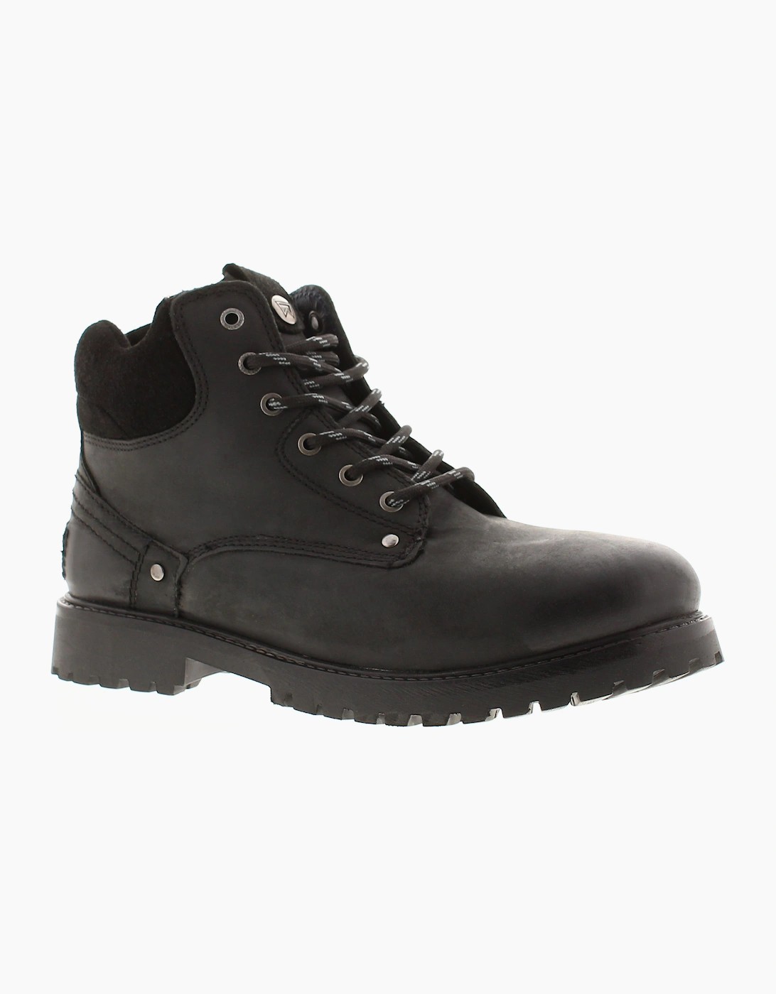 Men's Wrangler Yuma Mid Men's Boots UK Size - Black - Size: 10