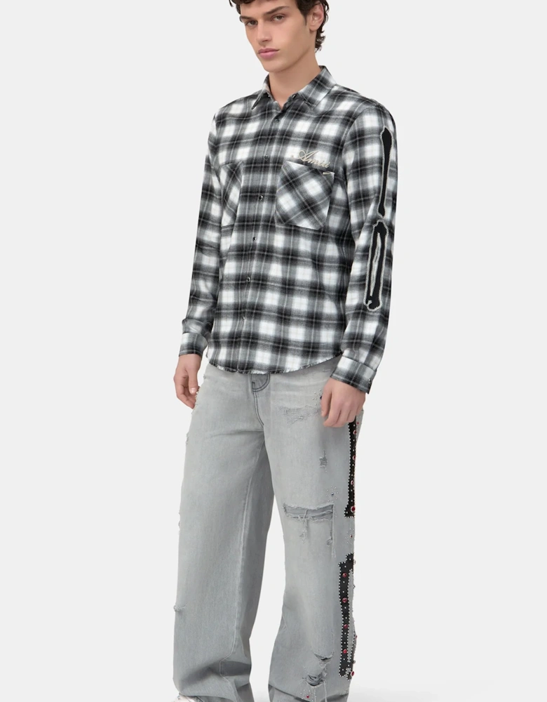 BONES FLANNEL OVERSHIRT
