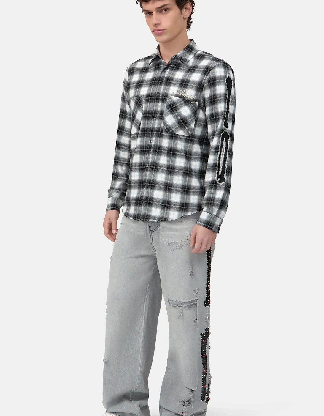 BONES FLANNEL OVERSHIRT