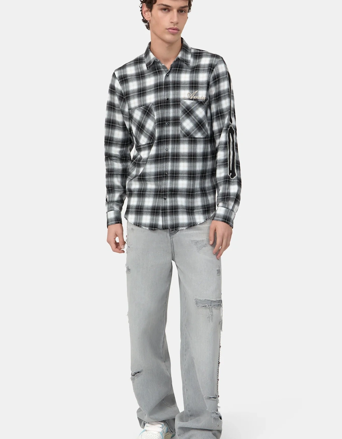 BONES FLANNEL OVERSHIRT