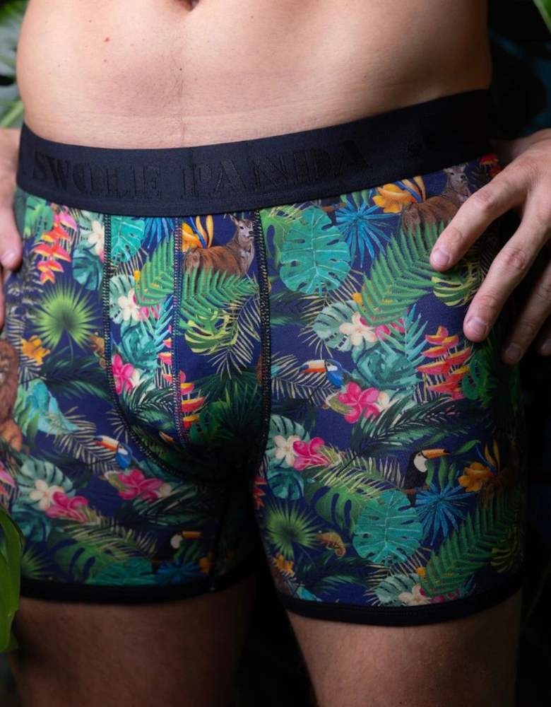 Jungle Bamboo Boxer Brief, Multicolour