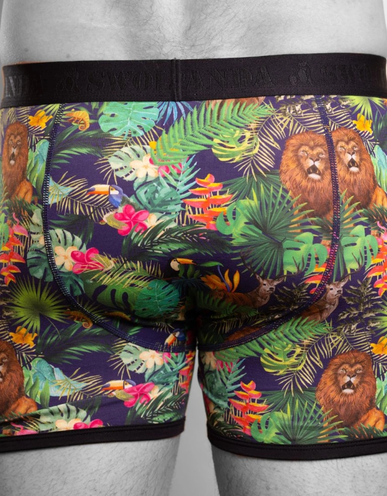 Jungle Bamboo Boxer Brief, Multicolour