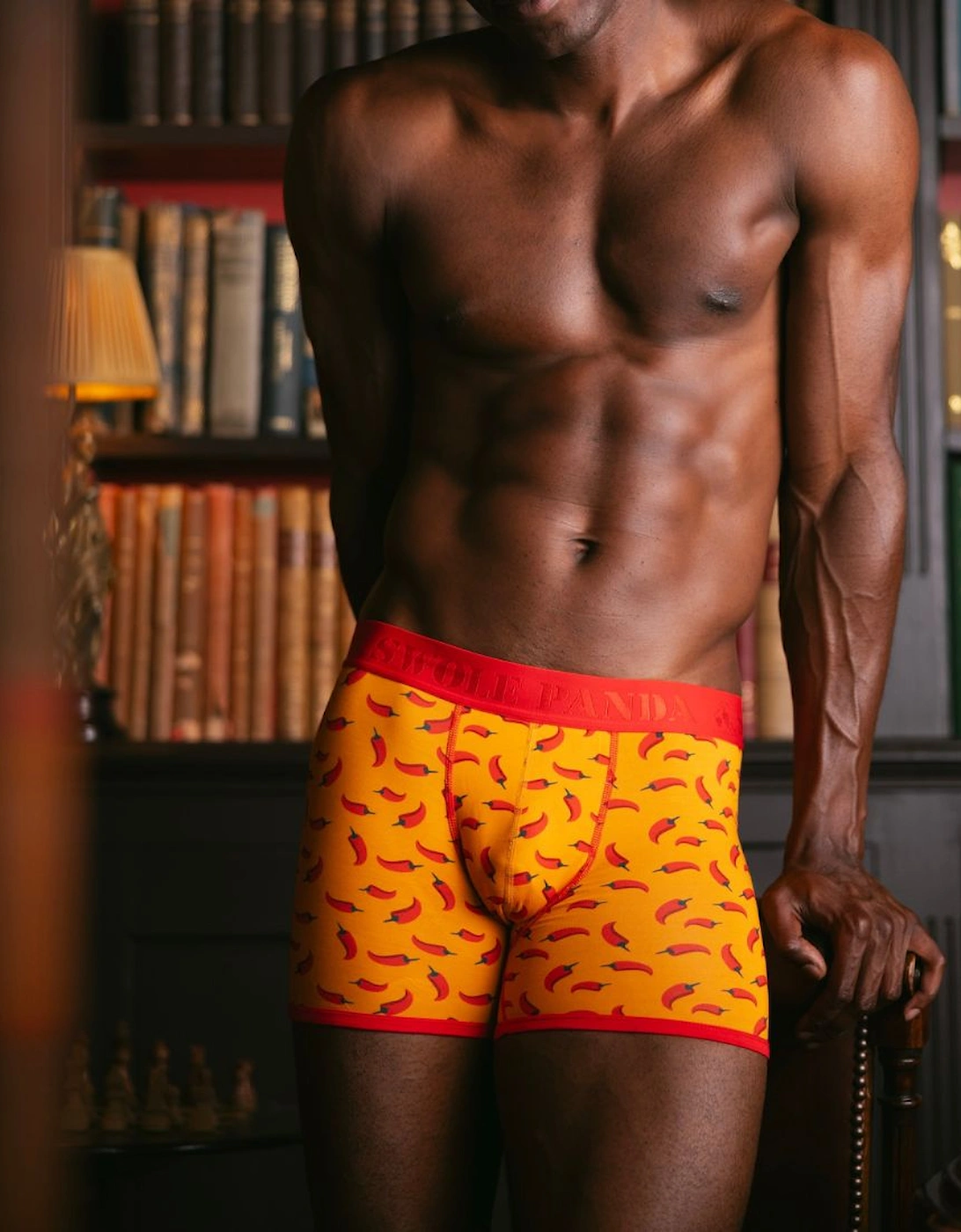 Chillies Bamboo Boxer Brief, Orange