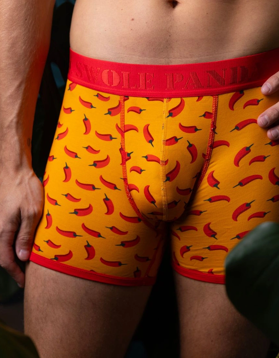 Chillies Bamboo Boxer Brief, Orange