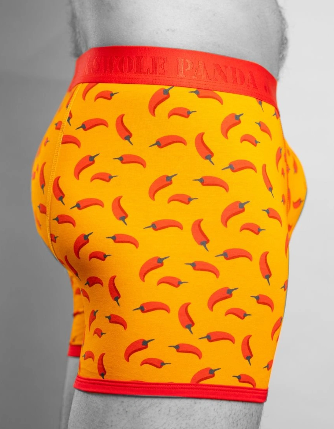 Chillies Bamboo Boxer Brief, Orange