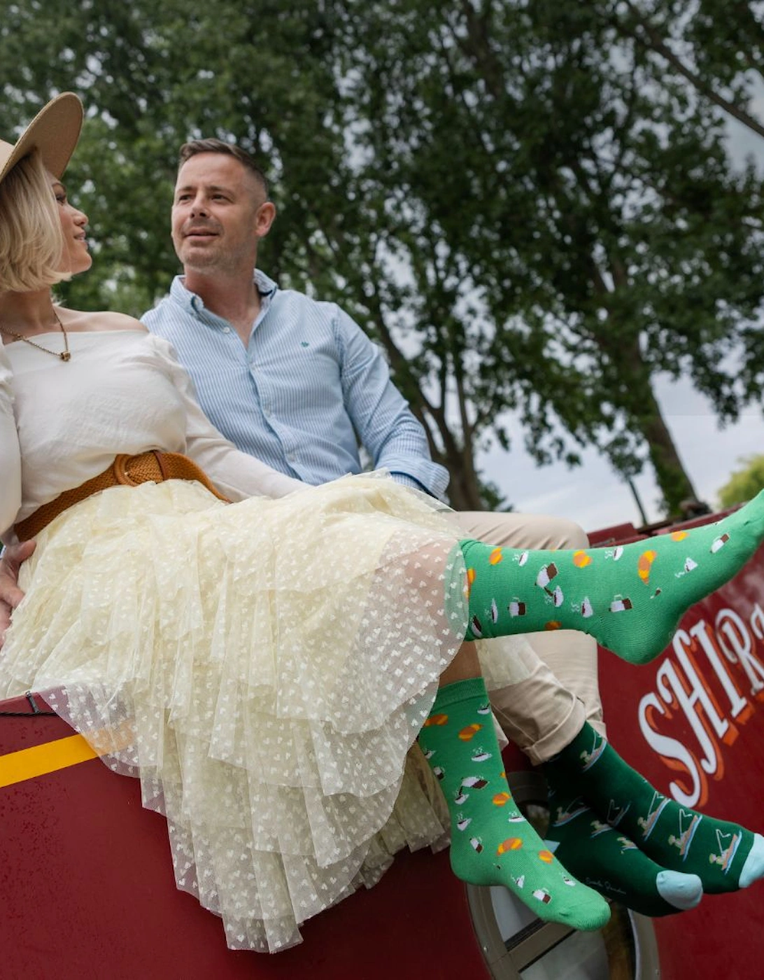 Coffee Women's Bamboo Socks, Green