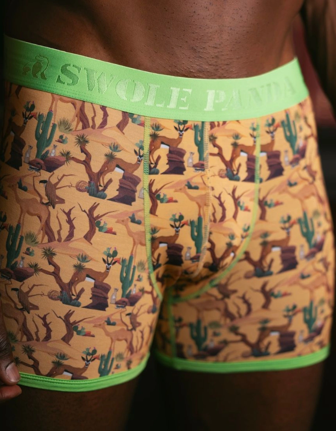 Savannah Bamboo Boxer Brief, Yellow