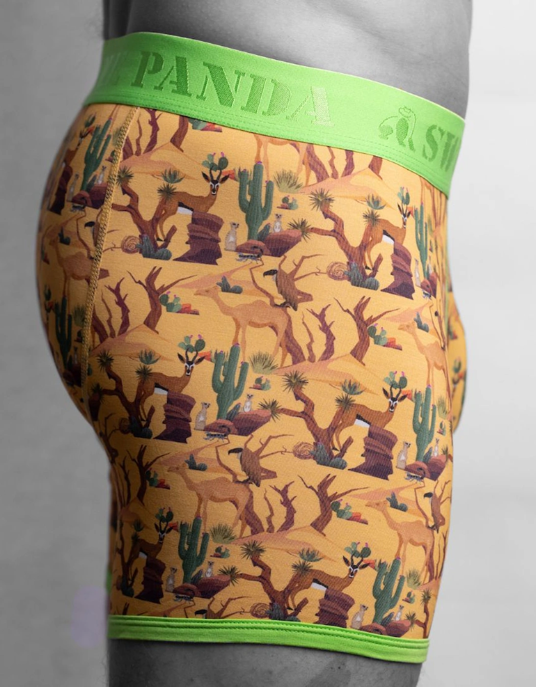 Savannah Bamboo Boxer Brief, Yellow