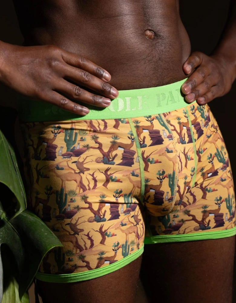 Savannah Bamboo Boxer Brief, Yellow