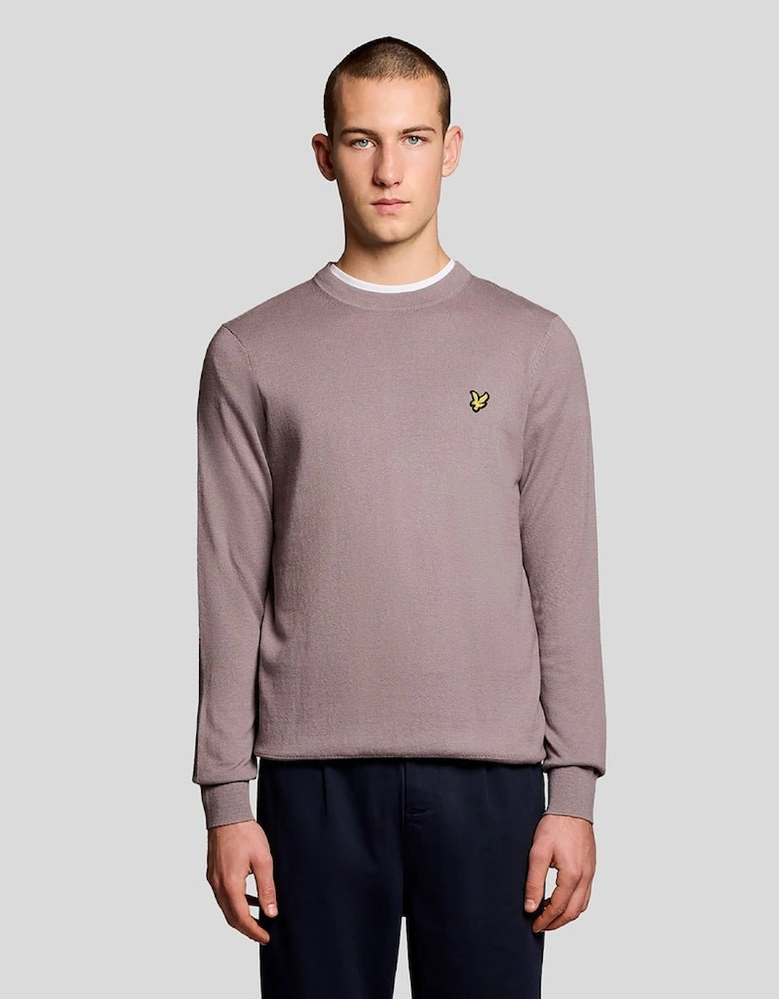 Cotton Merino Crew Neck Jumper, 6 of 5