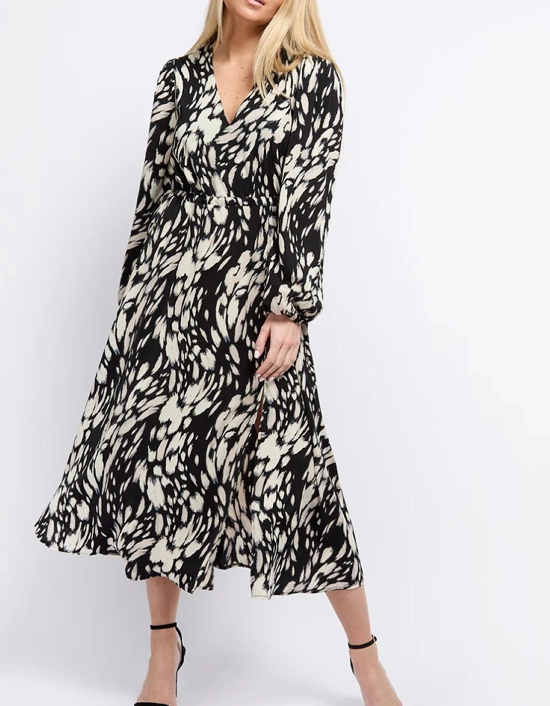 Animal Print Midaxi Dress, 2 of 1