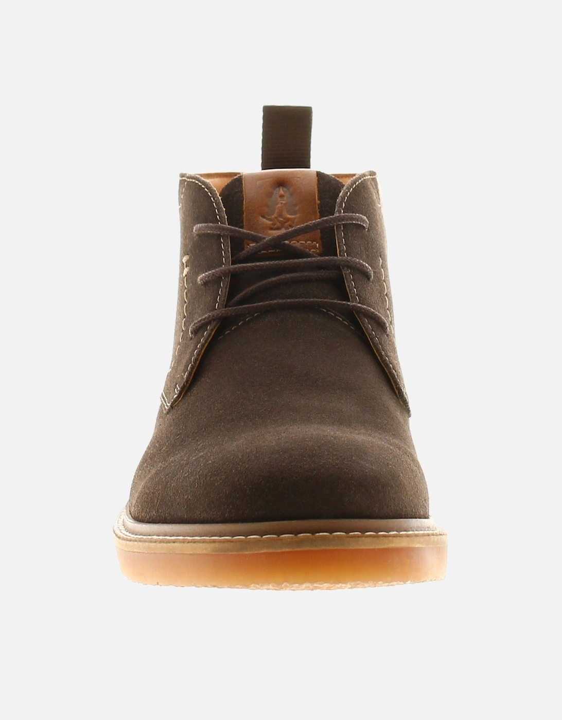 Mens Boots Smart Gideon Leather brown UK Size