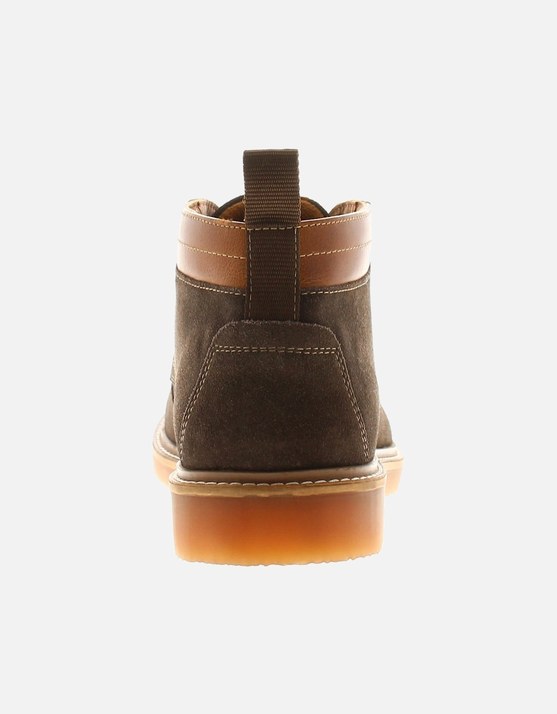 Mens Boots Smart Gideon Leather brown UK Size