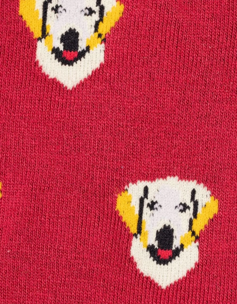 Retriever Women's Bamboo Socks, Red