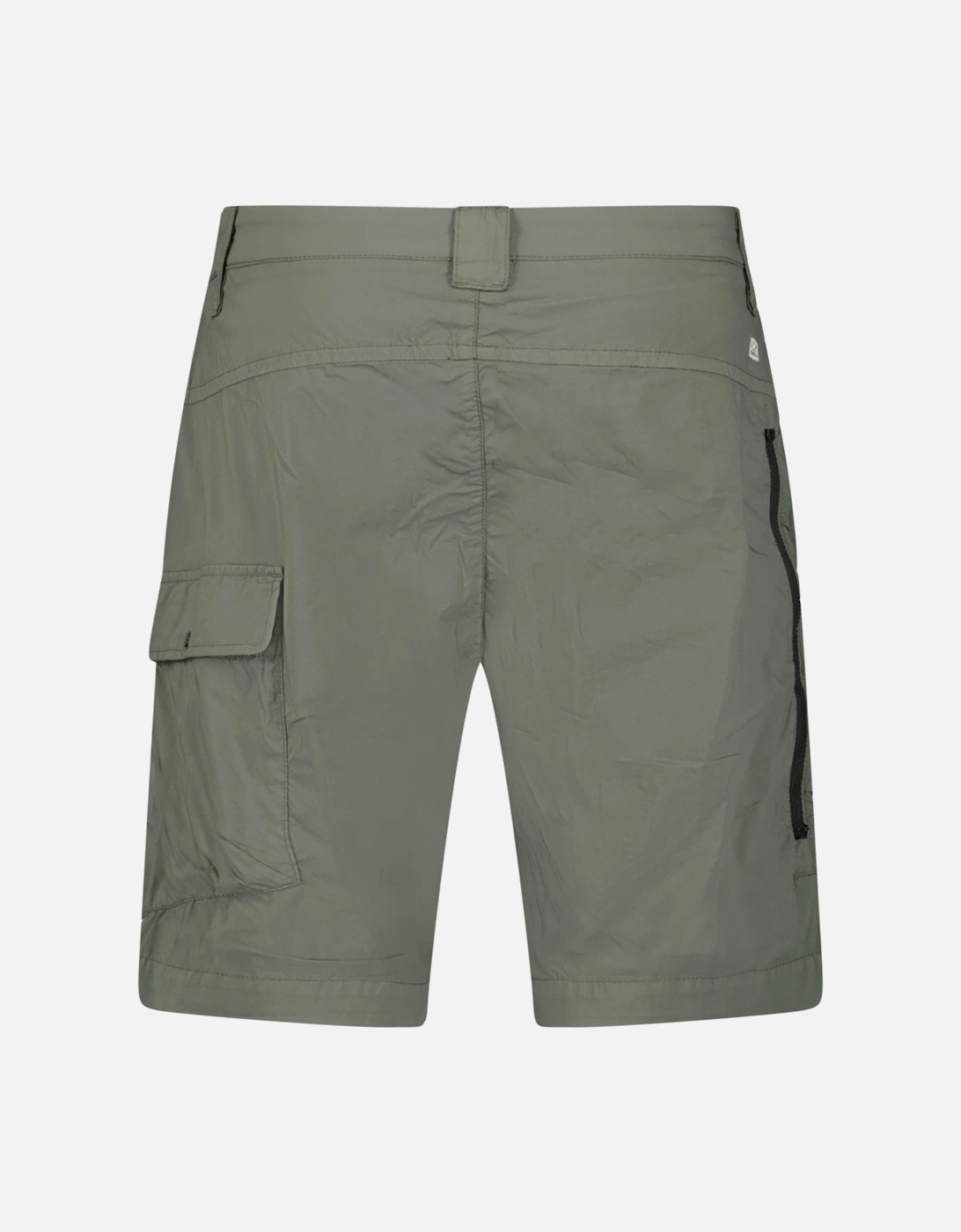 Ivy Green Stretch Sateen Cargo Shorts