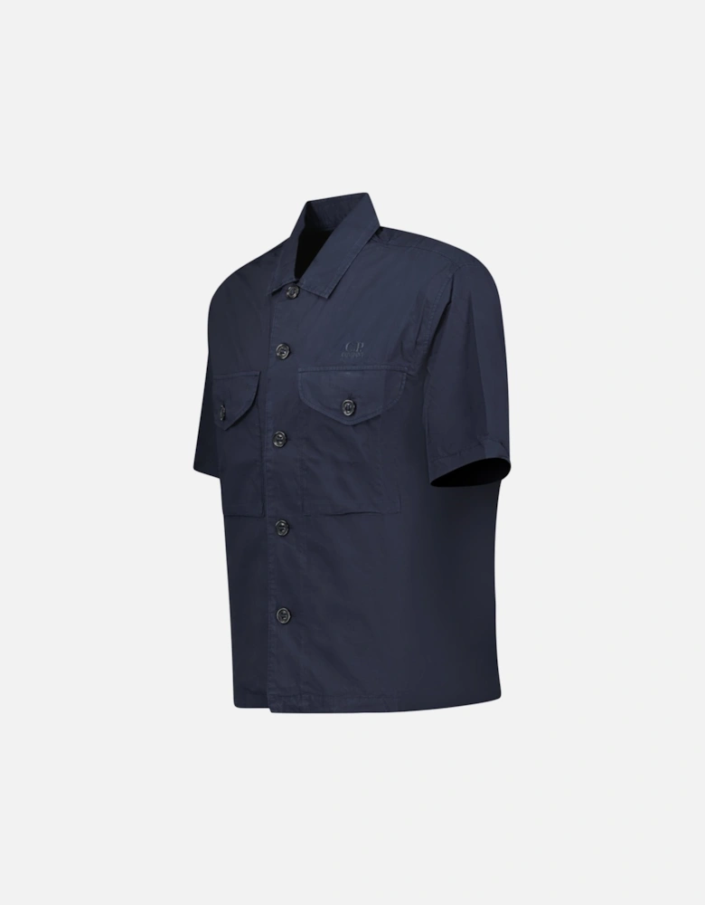 Total Eclipse Popeline Boxy Short Sleeve Shirt