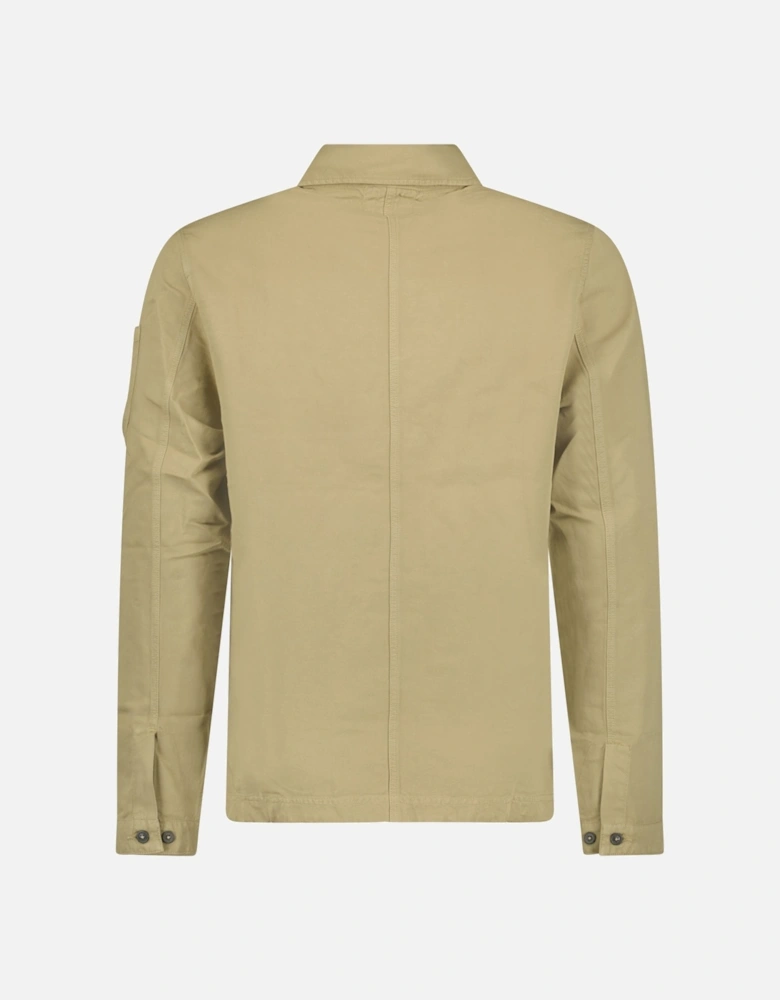 Cotton/Linen Tree House Over-Shirt