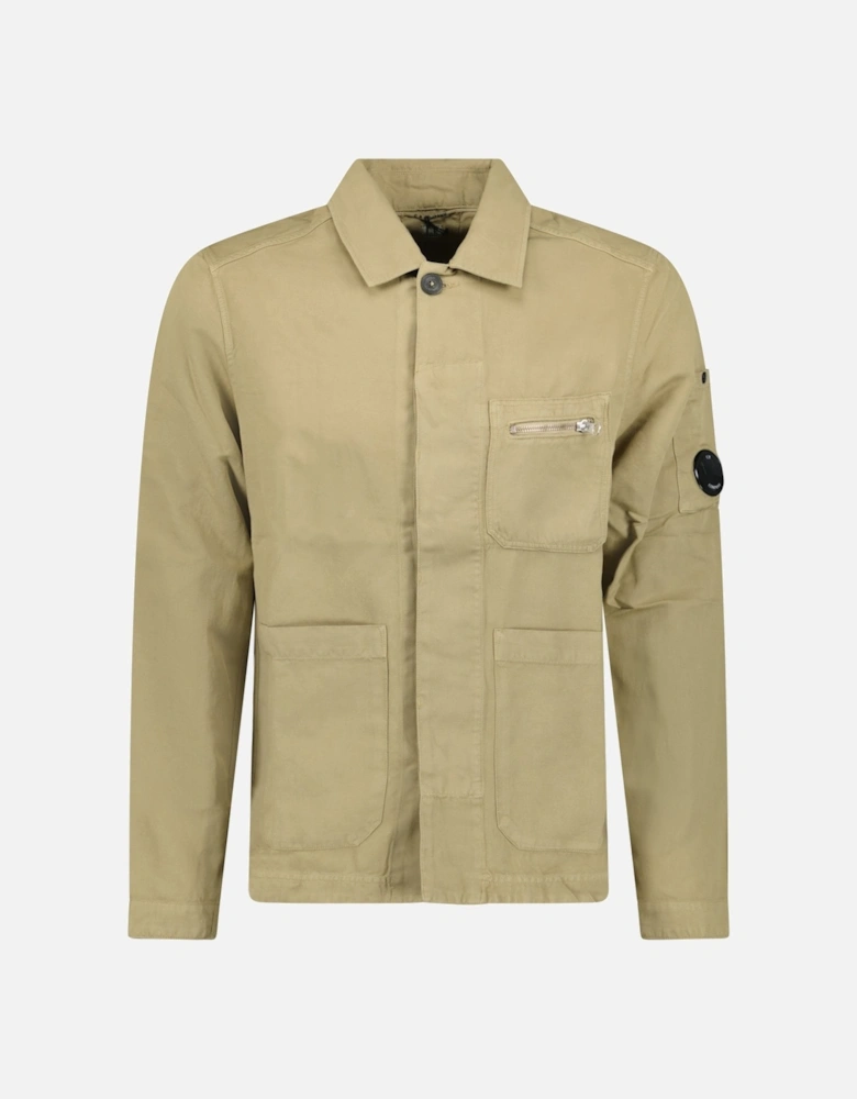 Cotton/Linen Tree House Over-Shirt