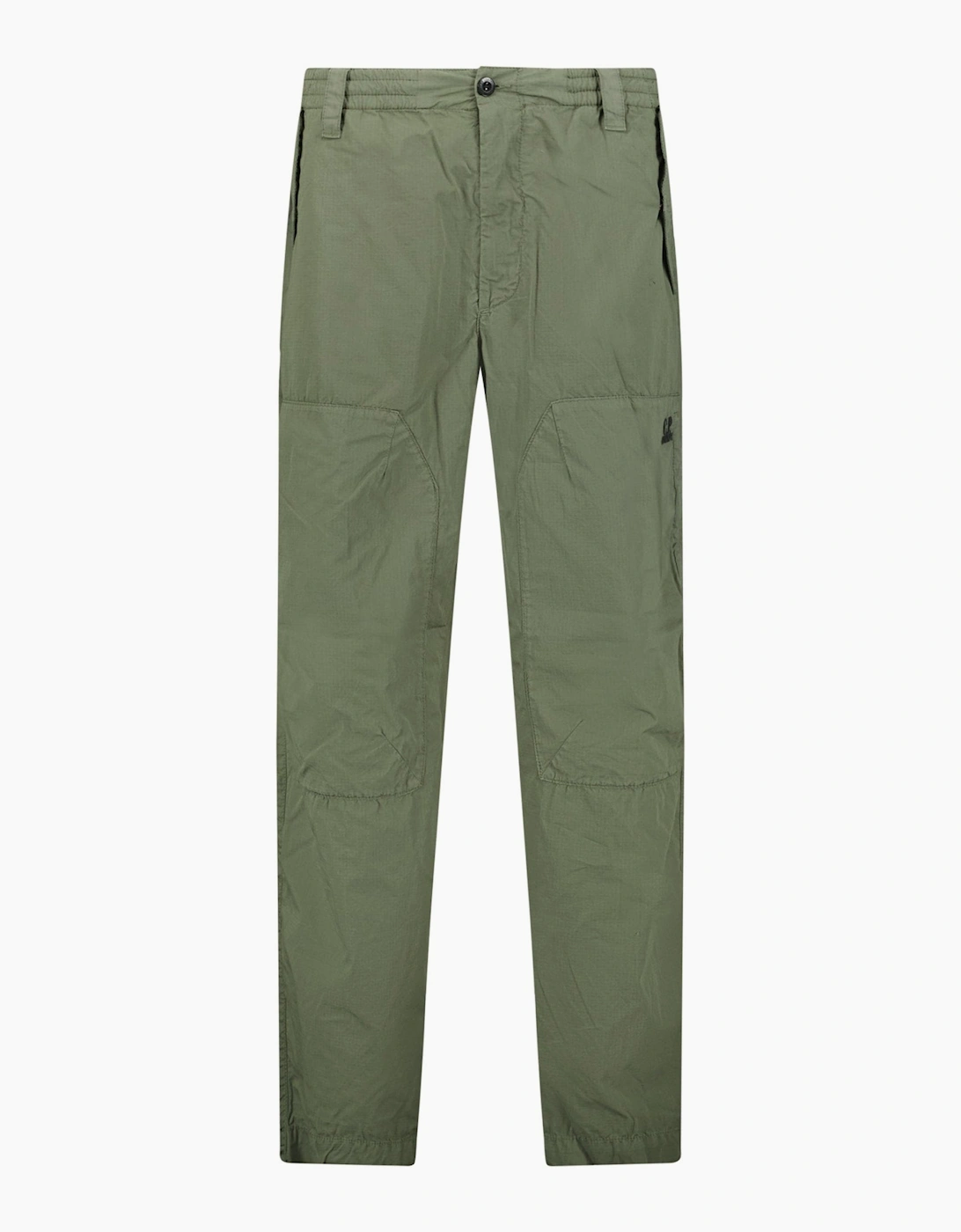 CP Company Men's CP Company Thyme Cotton Rip Stop Loose Cargo Pants - Green