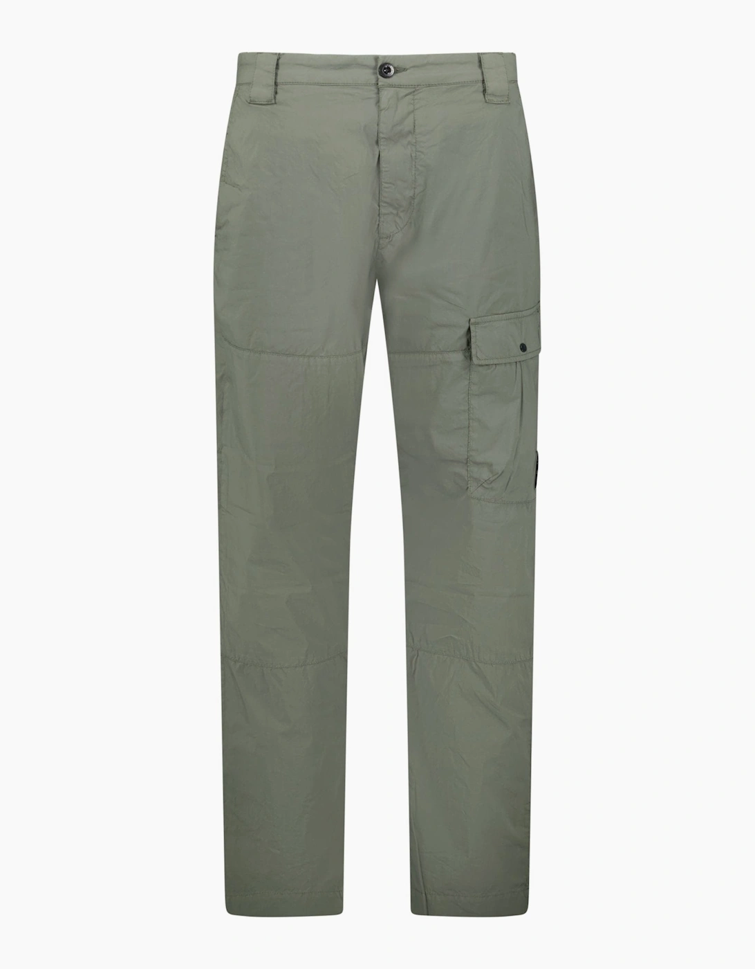 Men's CP Company Thyme 50 Fili Cargo Pants - Green - Size: W32 m