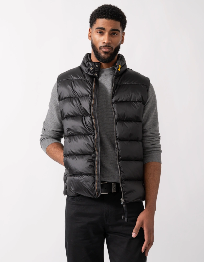 Jeordie Mens Down Vest - Black 541