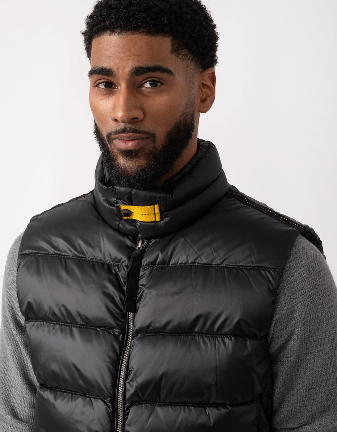 Jeordie Mens Down Vest - Black 541