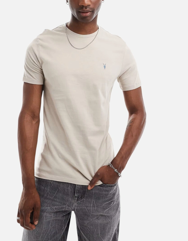 All Saints Mens T Shirts Crew Neck Slim Tee