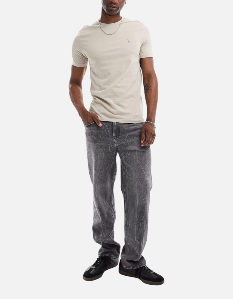 All Saints Mens T Shirts Crew Neck Slim Tee