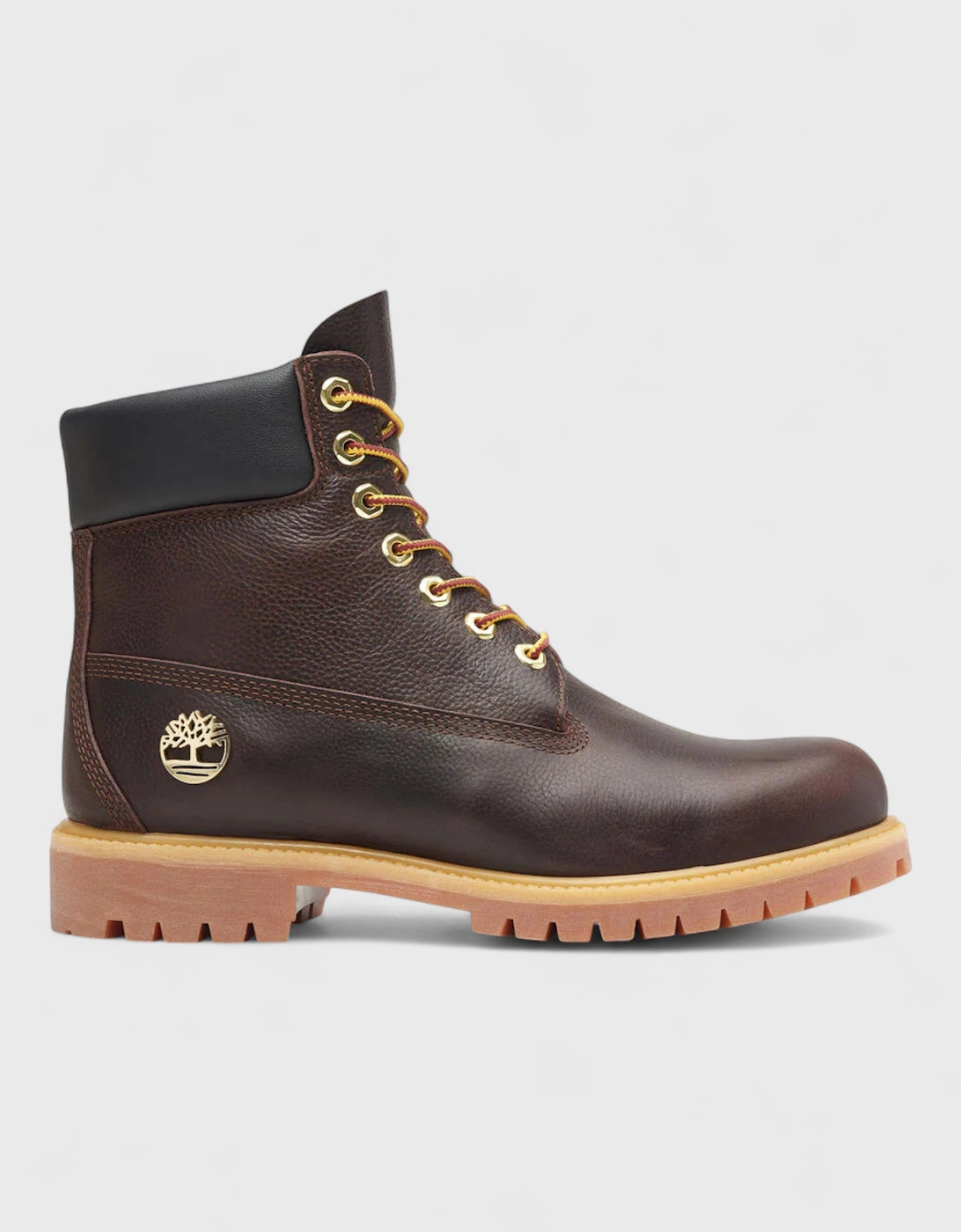 Premium Espresso Brown 6-Inch Lace Up Boots, 10 of 9