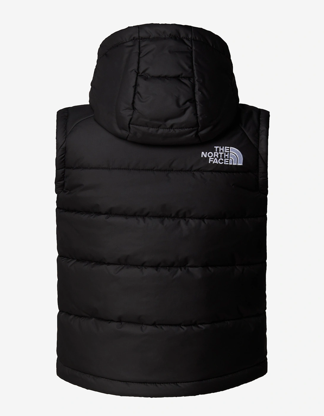 Kids Hooded Gilet in Black