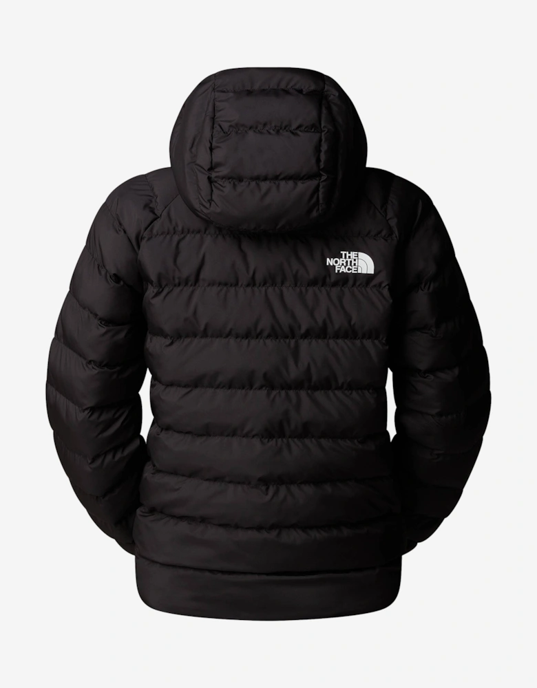 Boys Reversible Perrito Hooded Jacket in Black