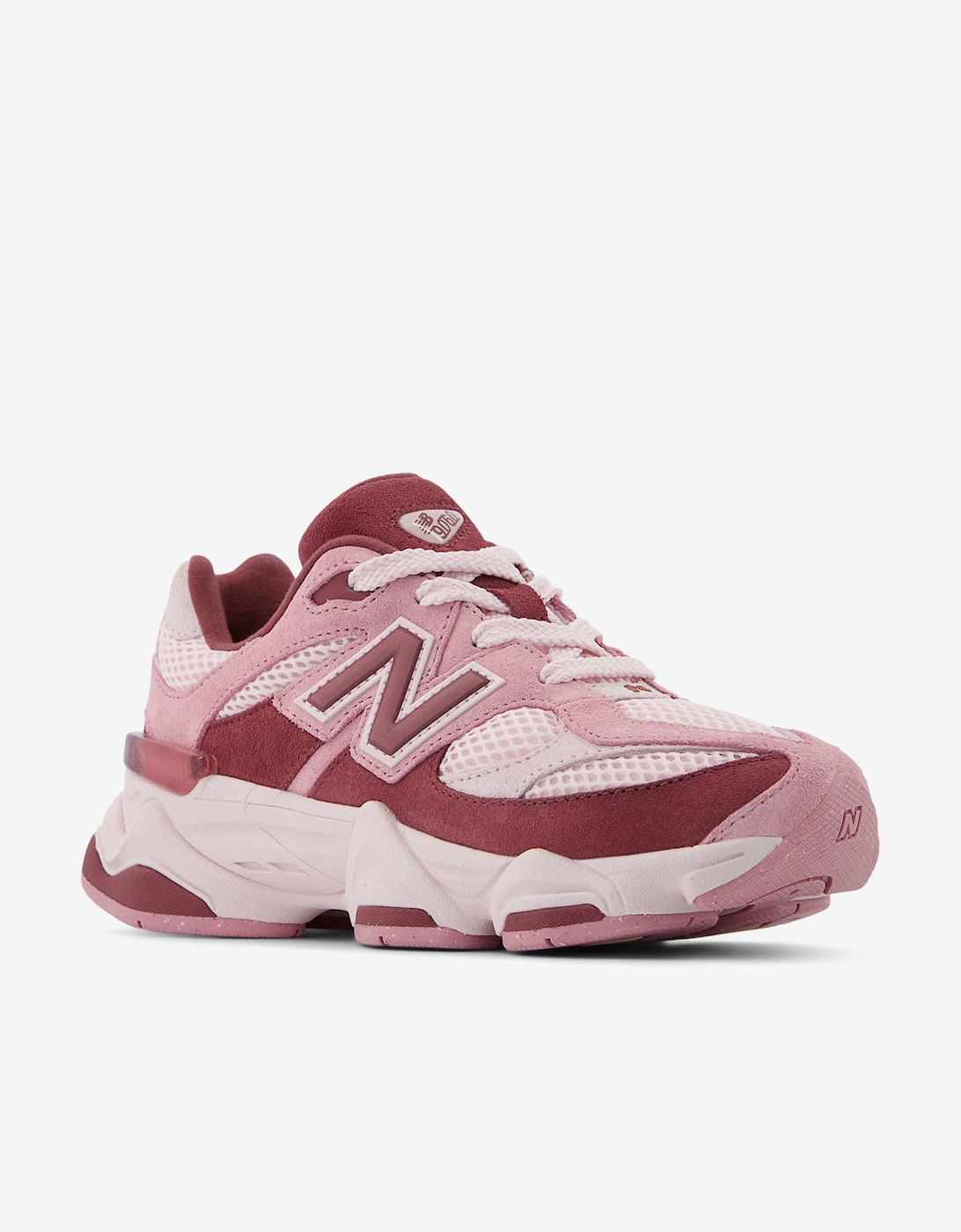 Girls 9060 Trainers in Pink
