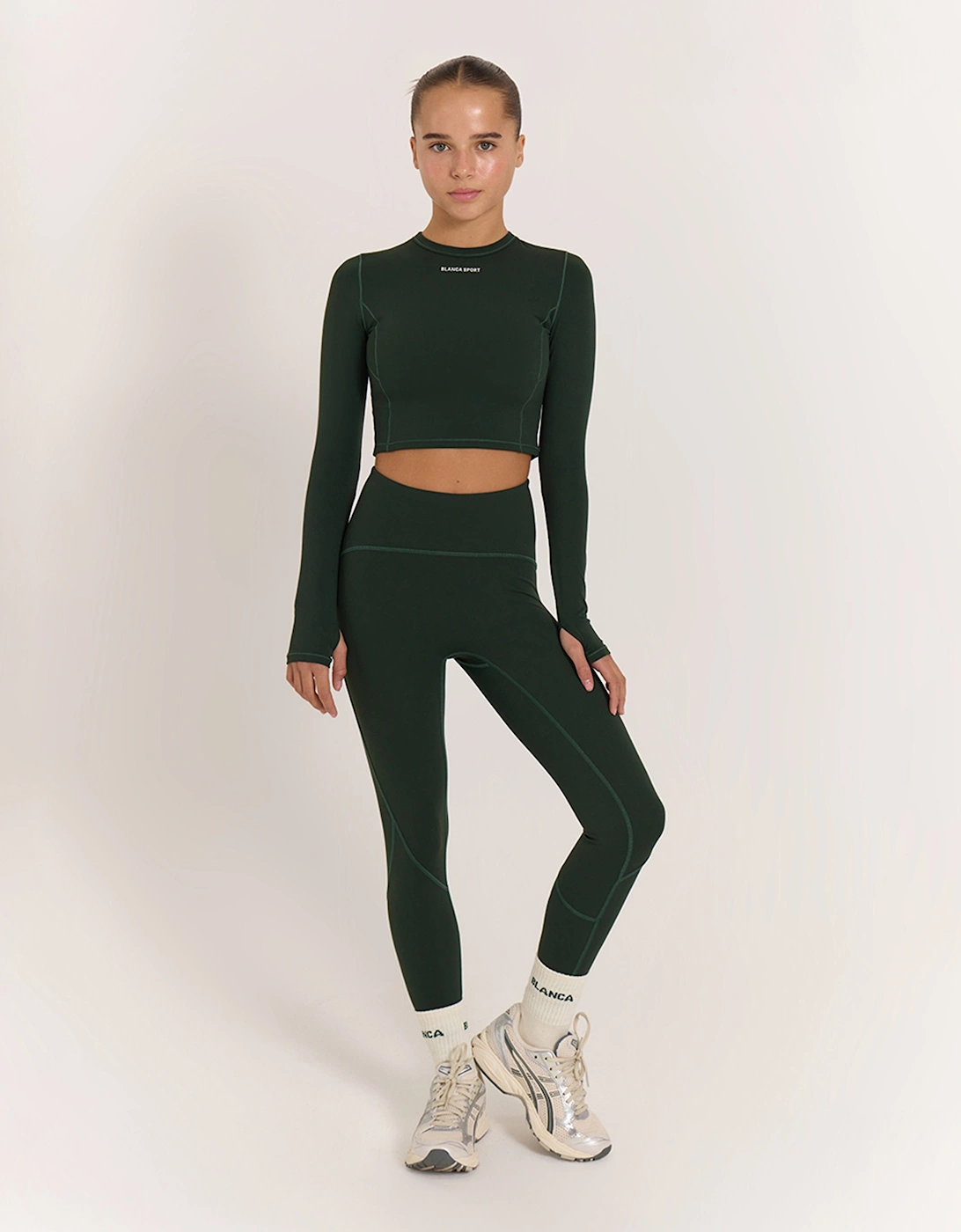 Girls Active Set in Green