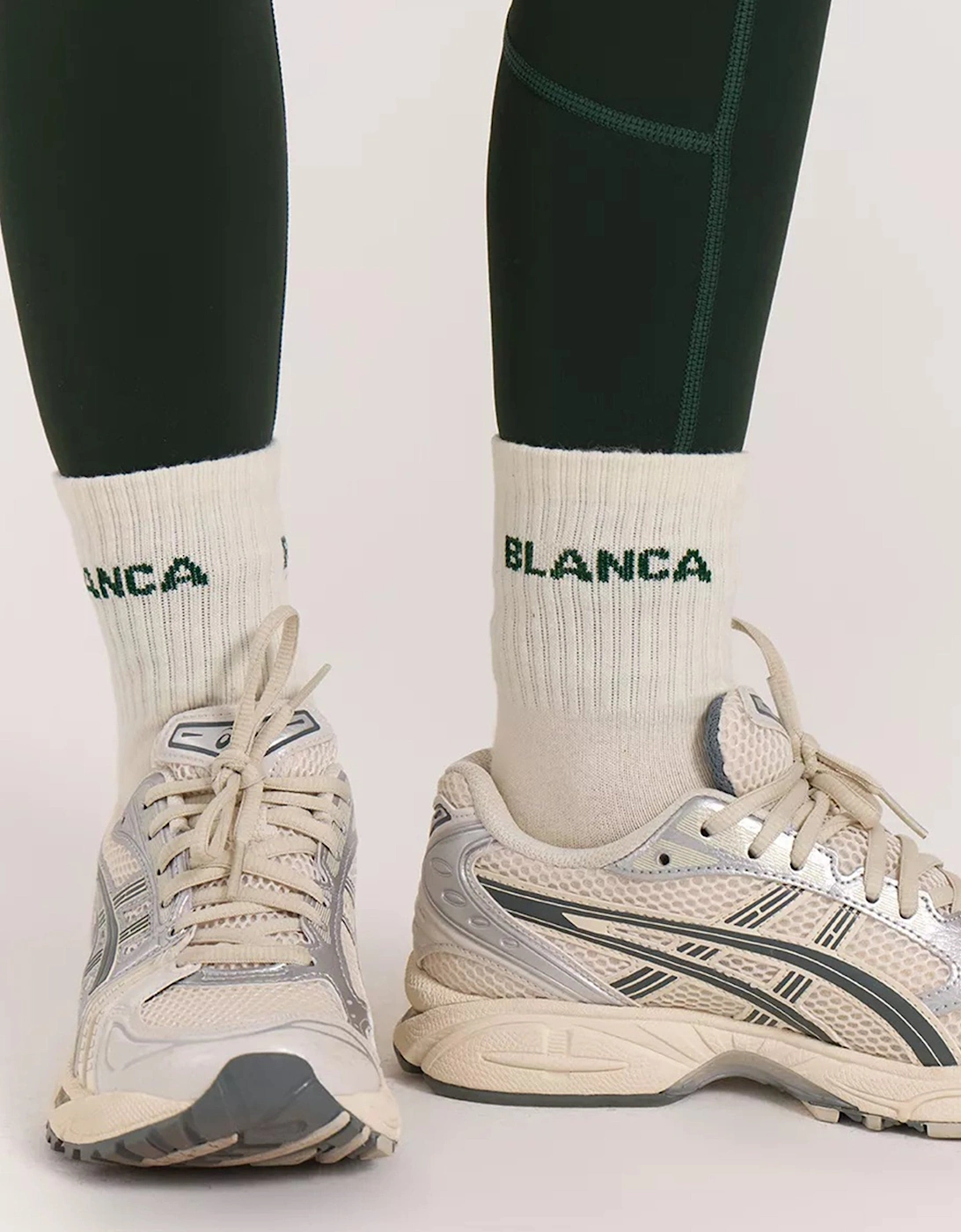 Girls Logo Socks in Ivory, 5 of 4