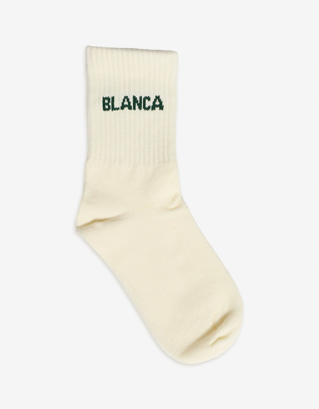Girls Logo Socks in Ivory
