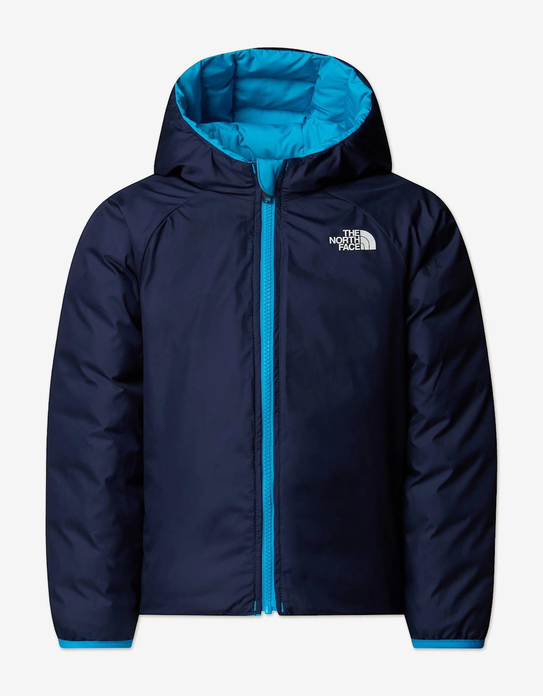 Kids Reversible Perrito Hooded Jacket in Blue