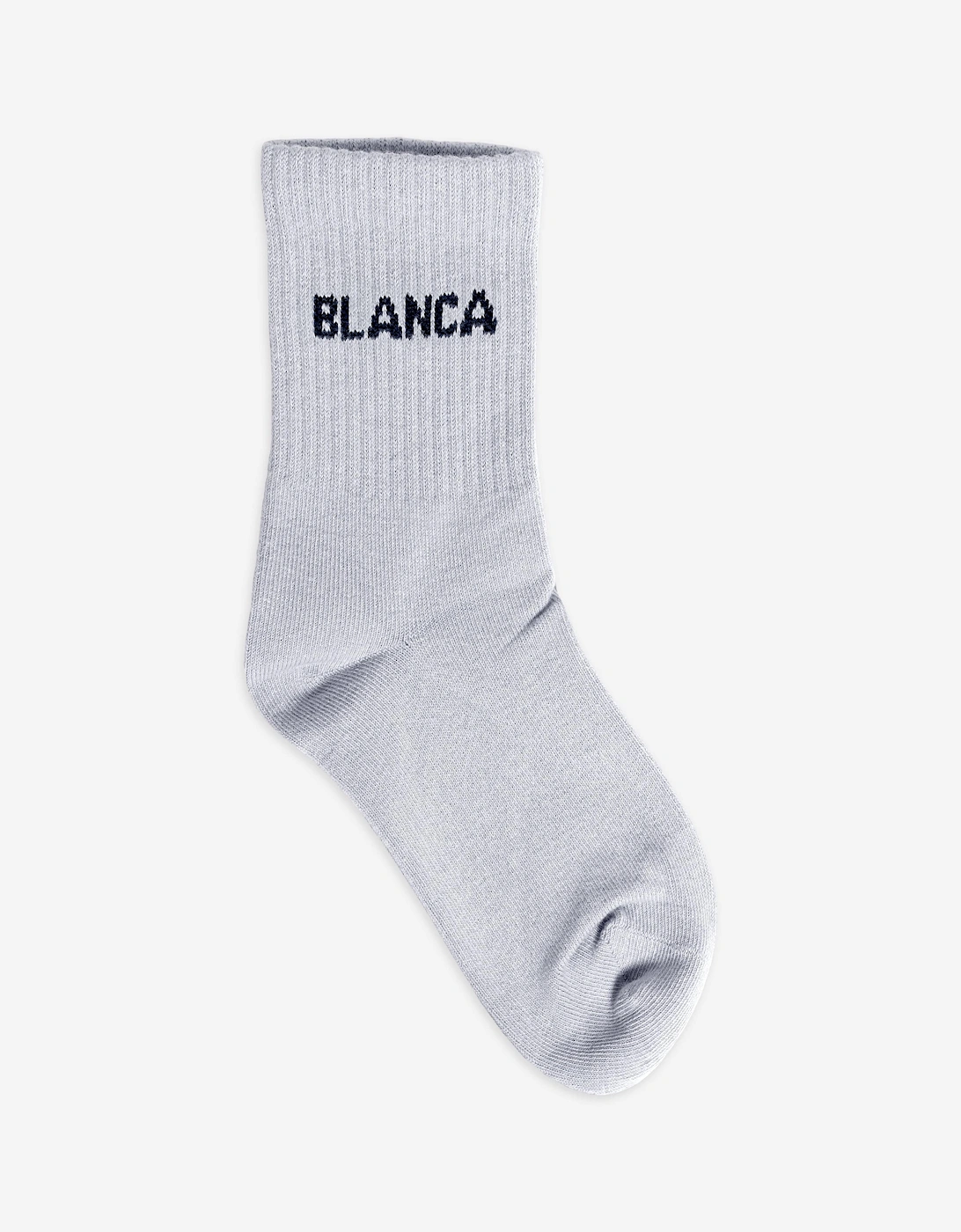 Girls Logo Socks in Grey