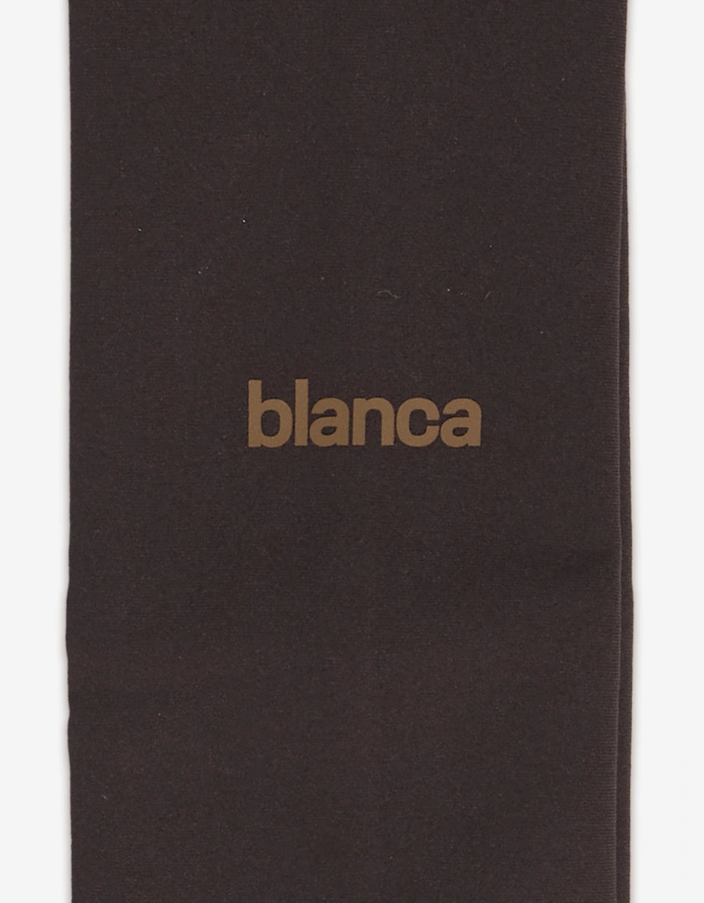 Girls Logo Headband in Brown