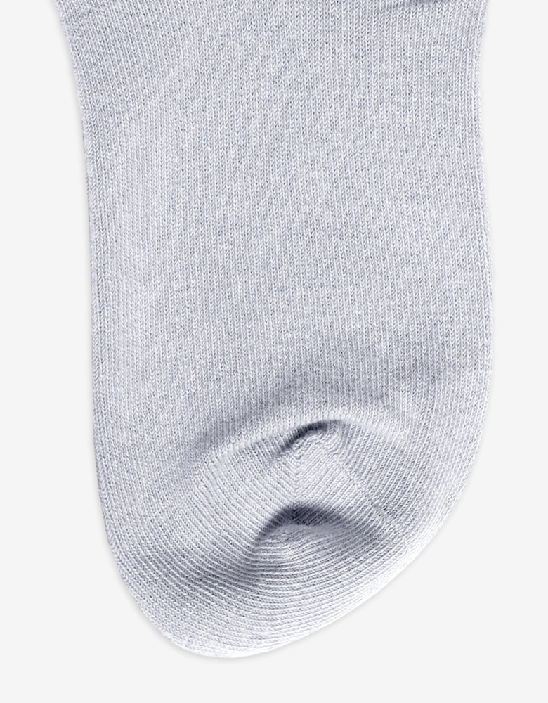 Girls Logo Socks in Grey