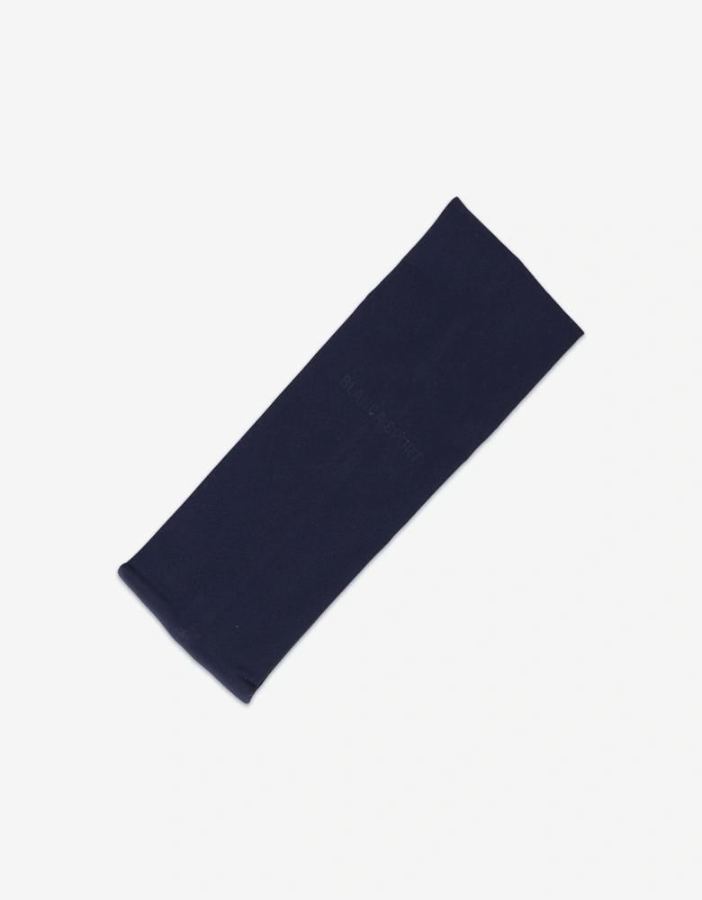 Girls Logo Headband in Navy