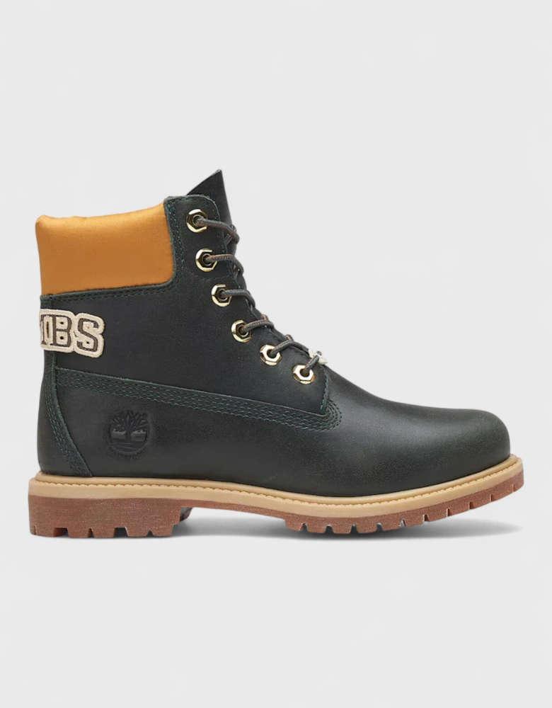 Premium 6 In Lace Waterproof Boot Dark Green